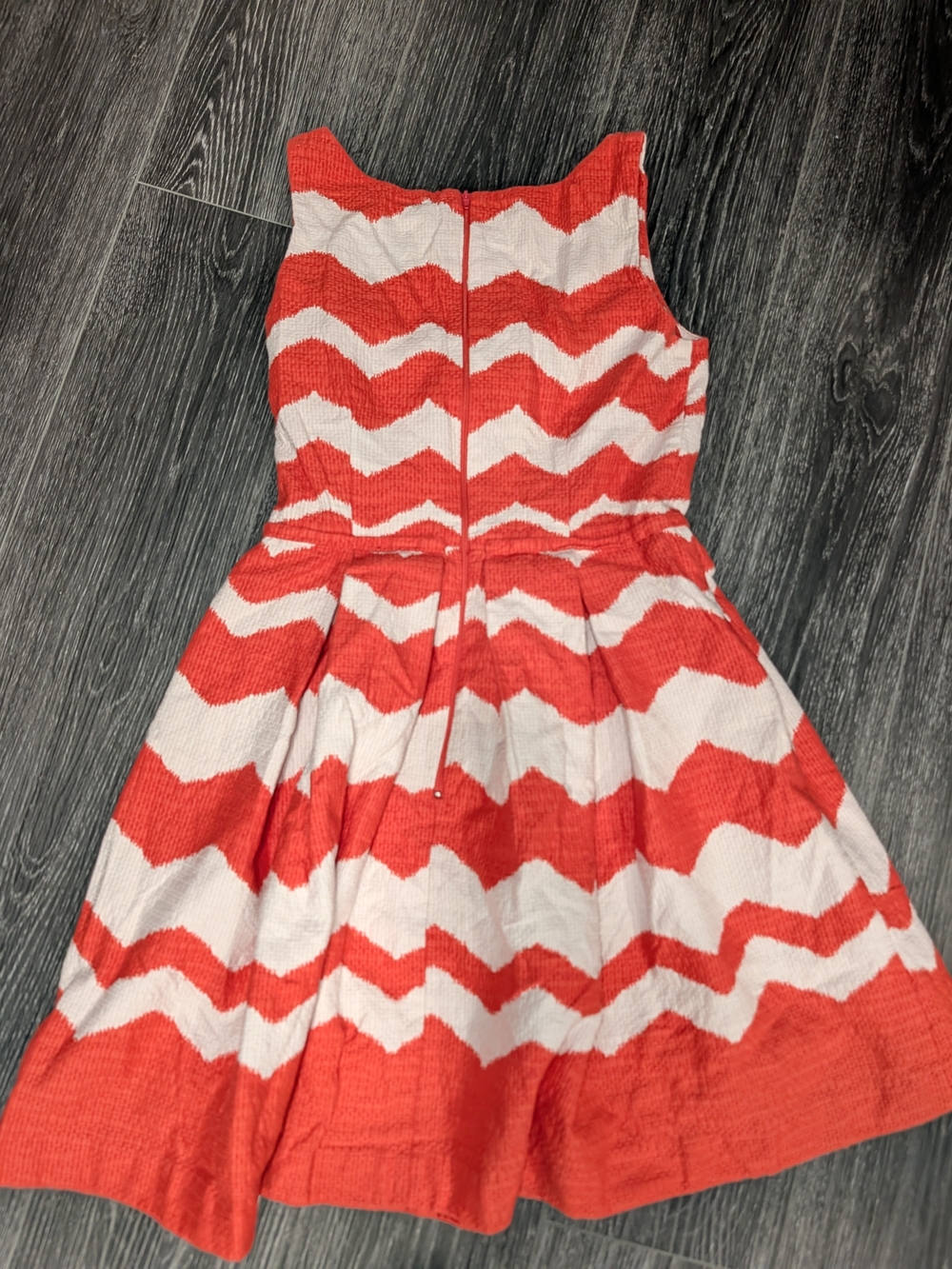 Just Taylor Red & White Checkered Mini Dress